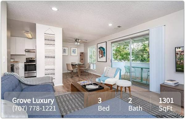 3BR/2BA Apartment on Lakeville Cir · Petaluma photo 2