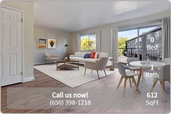0BR/1BA Apartment on Escuela Avenue · Mountain View photo 2