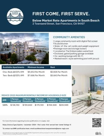 2BR/1BA Apartment on Townsend Street · San Francisco photo 1
