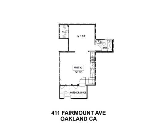 1BR/1BA Apartment on Fairmount Ave · Oakland photo 2