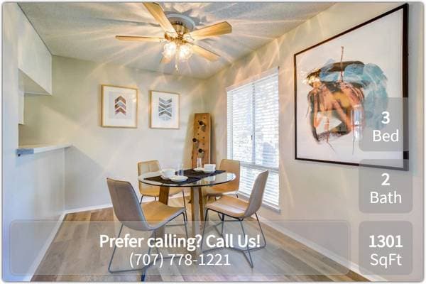 3BR/2BA Apartment on Lakeville Cir · Petaluma photo 2