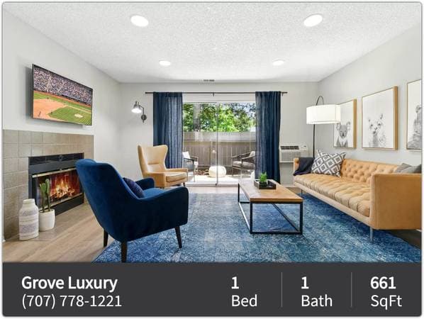 1BR/1BA Apartment on Lakeville Cir · Petaluma photo 2