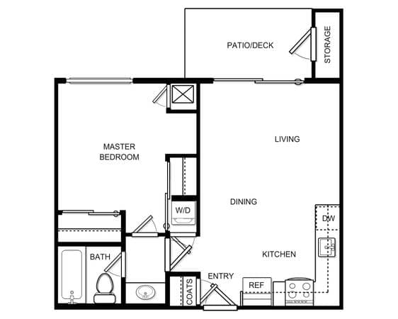1BR/1BA Apartment on La Selva · San Mateo photo 5