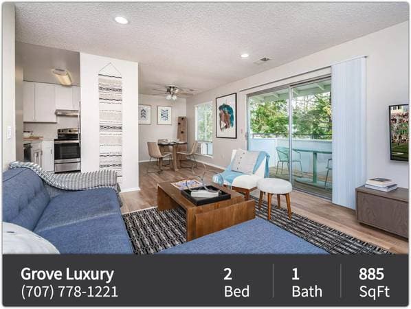 2BR/1BA Apartment on Lakeville Cir · Petaluma photo 3