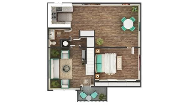 1BR/1BA Apartment on Fairfield Avenue · Fairfield photo 3