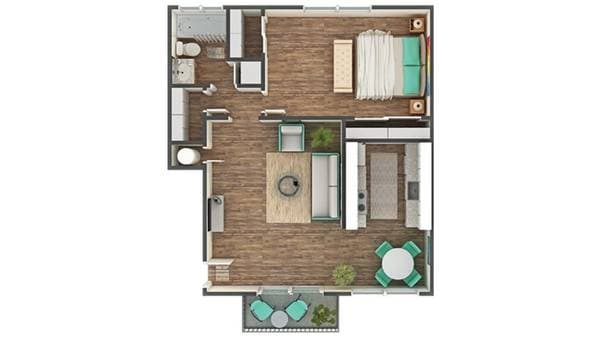 2BR/2BA Apartment on Fairfield Avenue · Fairfield photo 4