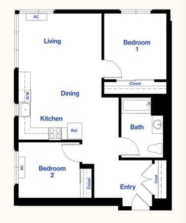 2BR/1BA Apartment on N First Street · San Jose photo 1