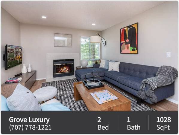 2BR/1BA Apartment on Lakeville Cir · Petaluma photo 2
