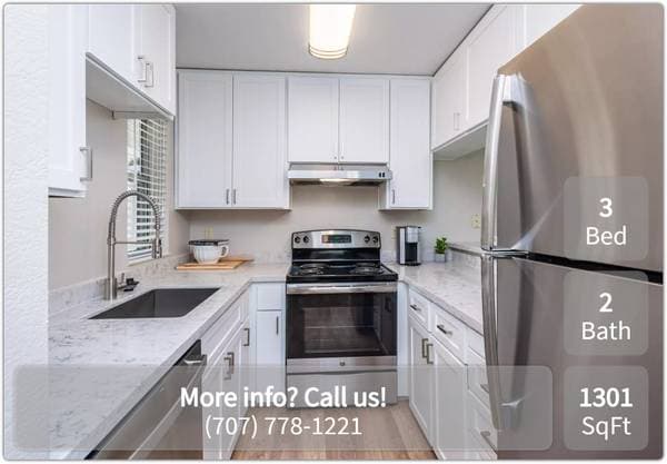 3BR/2BA Townhouse on Lakeville Cir · Petaluma photo 2