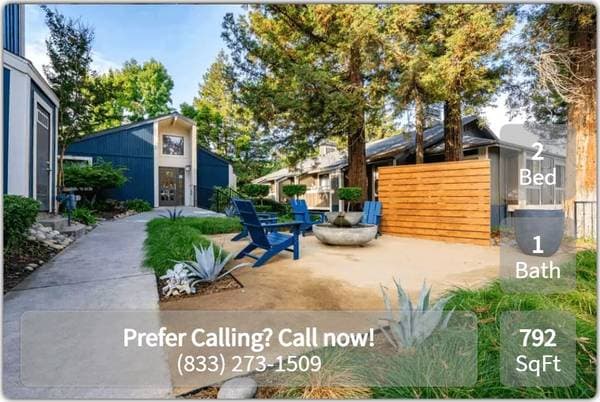 2BR/1BA Apartment on Fig Tree Ln · Pleasant Hill photo 2
