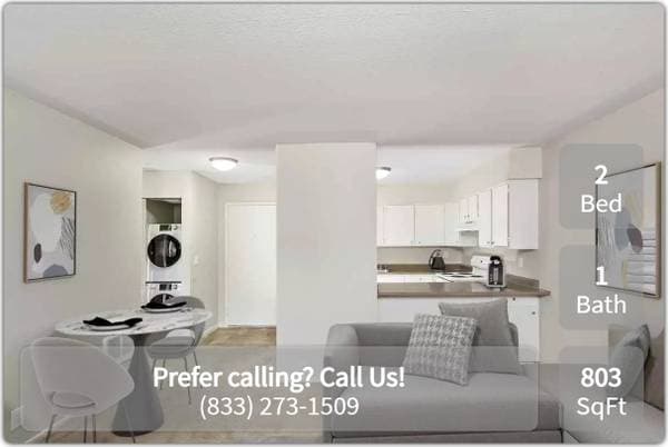 2BR/1BA Apartment on Fig Tree Ln · Pleasant Hill photo 3