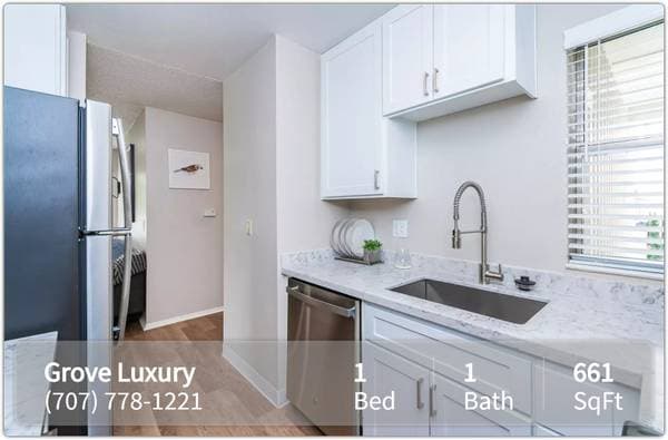 1BR/1BA Apartment on Lakeville Cir · Petaluma photo 3