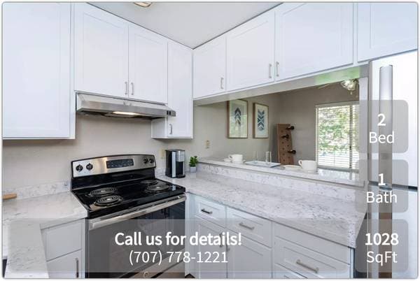 2BR/1BA Apartment on Lakeville Cir · Petaluma photo 2