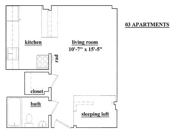 0BR/1BA Apartment on Jones St · San Francisco photo 2