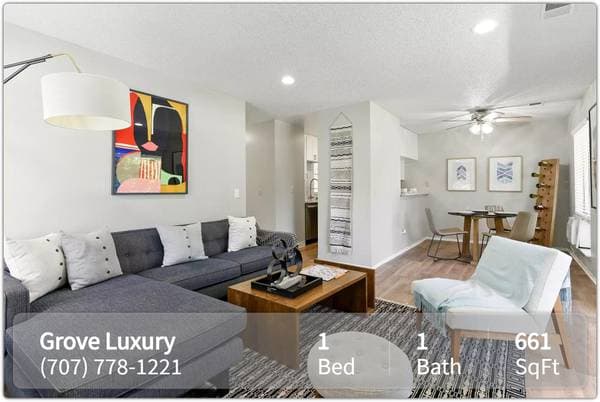1BR/1BA Apartment on Lakeville Cir · Petaluma photo 2