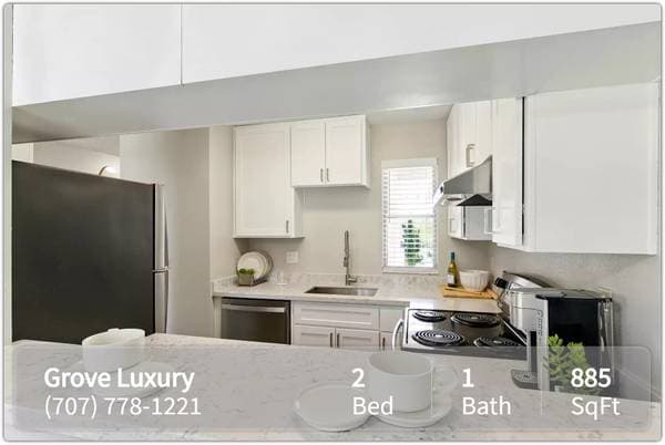 2BR/1BA Apartment on Lakeville Cir · Petaluma photo 2