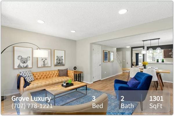 3BR/2BA Apartment on Lakeville Cir · Petaluma photo 3