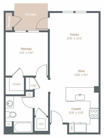 1BR/1BA Apartment on Diablo Road · Danville photo 5