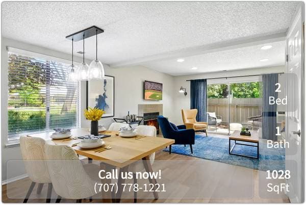 2BR/1BA Apartment on Lakeville Cir · Petaluma photo 2