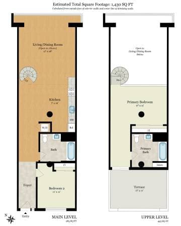 2BR/2BA Loft · Oakland photo 2