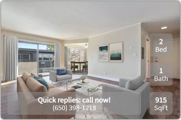2BR/1BA Apartment on Escuela Avenue · Mountain View photo 2