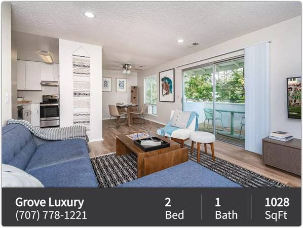 2BR/1BA Apartment on Lakeville Cir · Petaluma photo 2