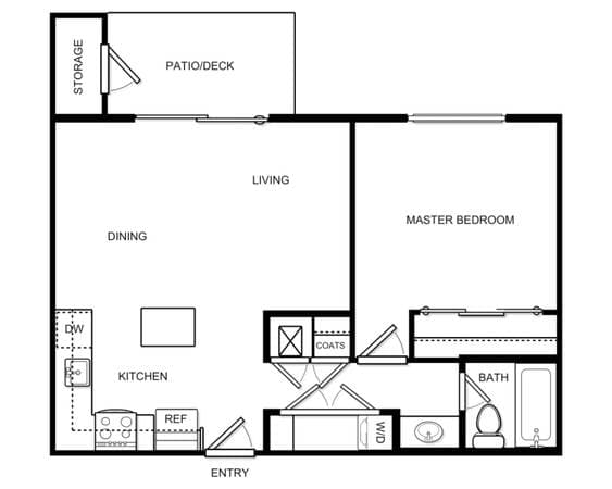 1BR/1BA Apartment on La Selva · San Mateo photo 5