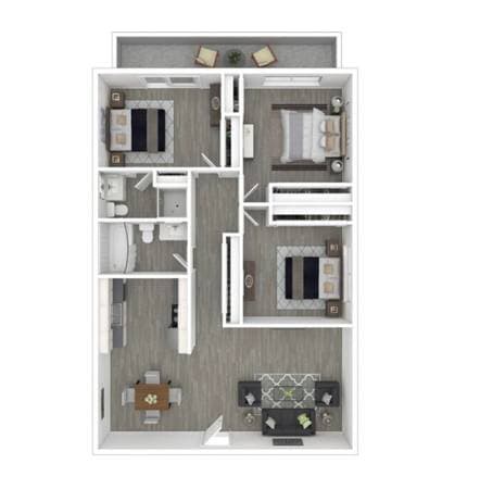 3BR/2BA Apartment on Gading Road · Hayward photo 2