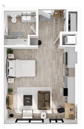 0BR/1BA Apartment on Cleaveland Rd · Pleasant Hill photo 1