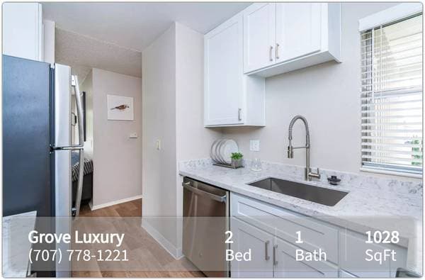 2BR/1BA Apartment on Lakeville Cir · Petaluma photo 3