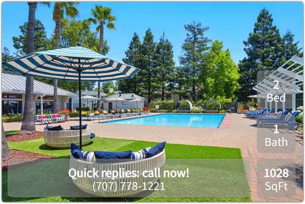2BR/1BA Apartment on Lakeville Cir · Petaluma photo 2