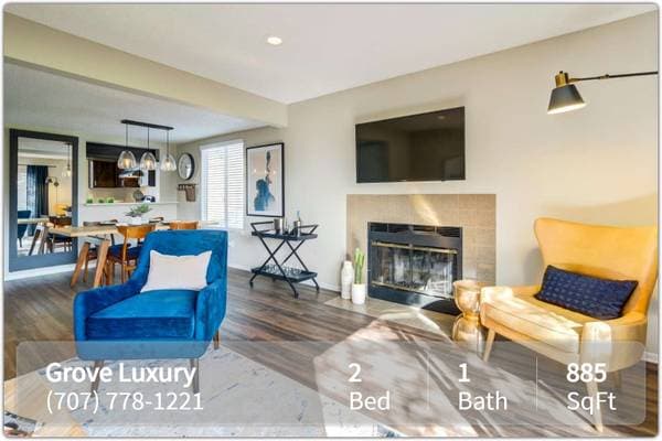 2BR/1BA Apartment on Lakeville Cir · Petaluma photo 3