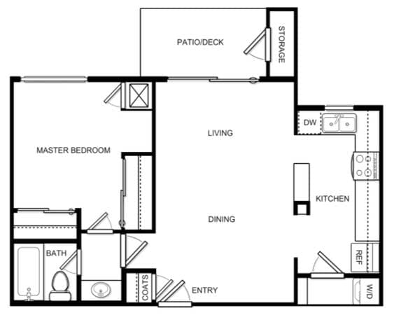 1BR/1BA Apartment on La Selva · San Mateo photo 1