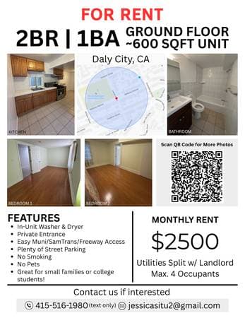 2BR/1BA In Law Adu · Daly City photo 1