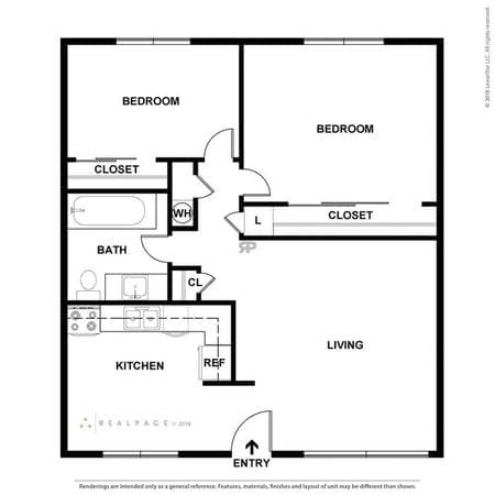 2BR/1BA Apartment on Hollis Avenue · Campbell photo 3
