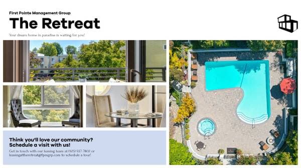 1BR/1BA Apartment on Creekside Drive · Walnut Creek photo 1