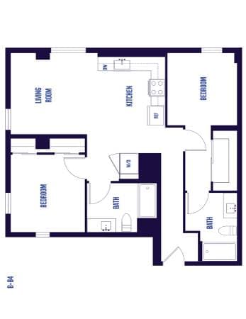 2BR/2BA Apartment · San Francisco photo 4