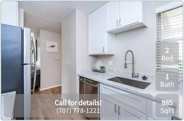 2BR/1BA Townhouse on Lakeville Cir · Petaluma photo 3