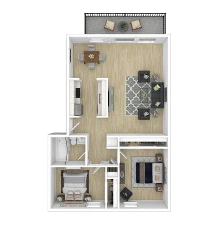 2BR/1BA Apartment on N Main Street · Walnut Creek photo 2