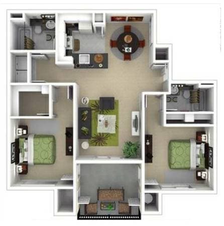 2BR/2BA Apartment · San Jose photo 3