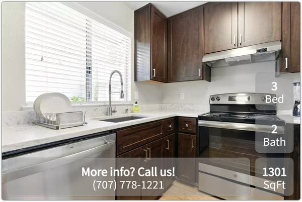 3BR/2BA Apartment on Lakeville Cir · Petaluma photo 2