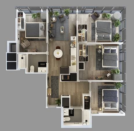 1515 Webster St- Furnished Rooms For Rent photo 3