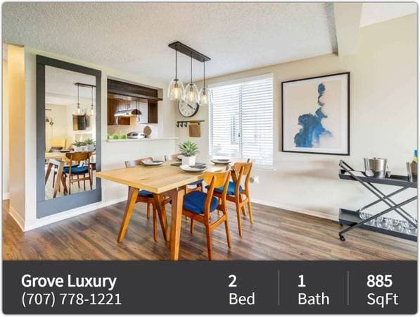 2BR/1BA Apartment on Lakeville Cir · Petaluma photo 2
