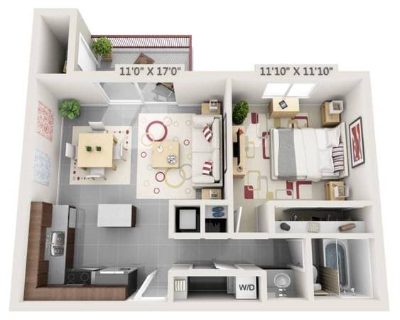 1BR/1BA Apartment on La Selva · San Mateo photo 5