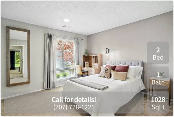 2BR/1BA Apartment on Lakeville Cir · Petaluma photo 2