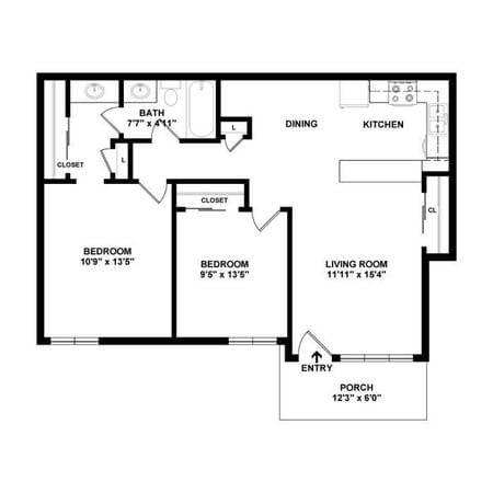 2BR/1BA Apartment · Milpitas photo 4