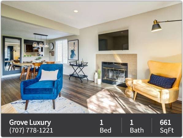 1BR/1BA Apartment on Lakeville Cir · Petaluma photo 2