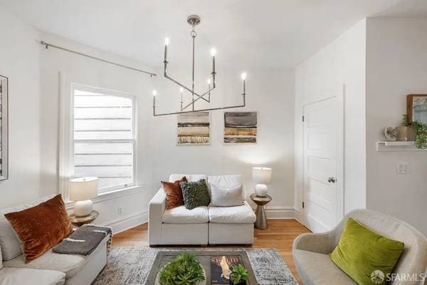 1BR/1BA Flat on Broderick Street · San Francisco photo 3