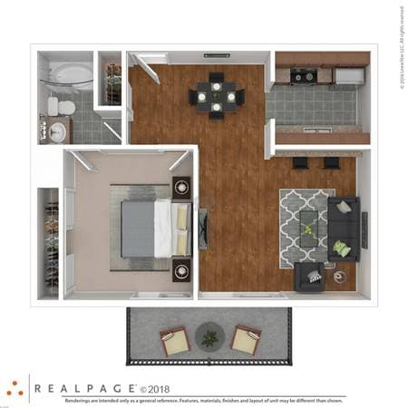 1BR/1BA Apartment on Rainbow Dr · Mountain View photo 4