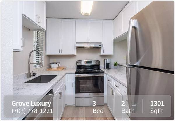 3BR/2BA Apartment on Lakeville Cir · Petaluma photo 1